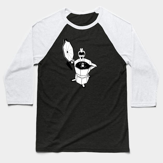 Coffee break Baseball T-Shirt by coclodesign